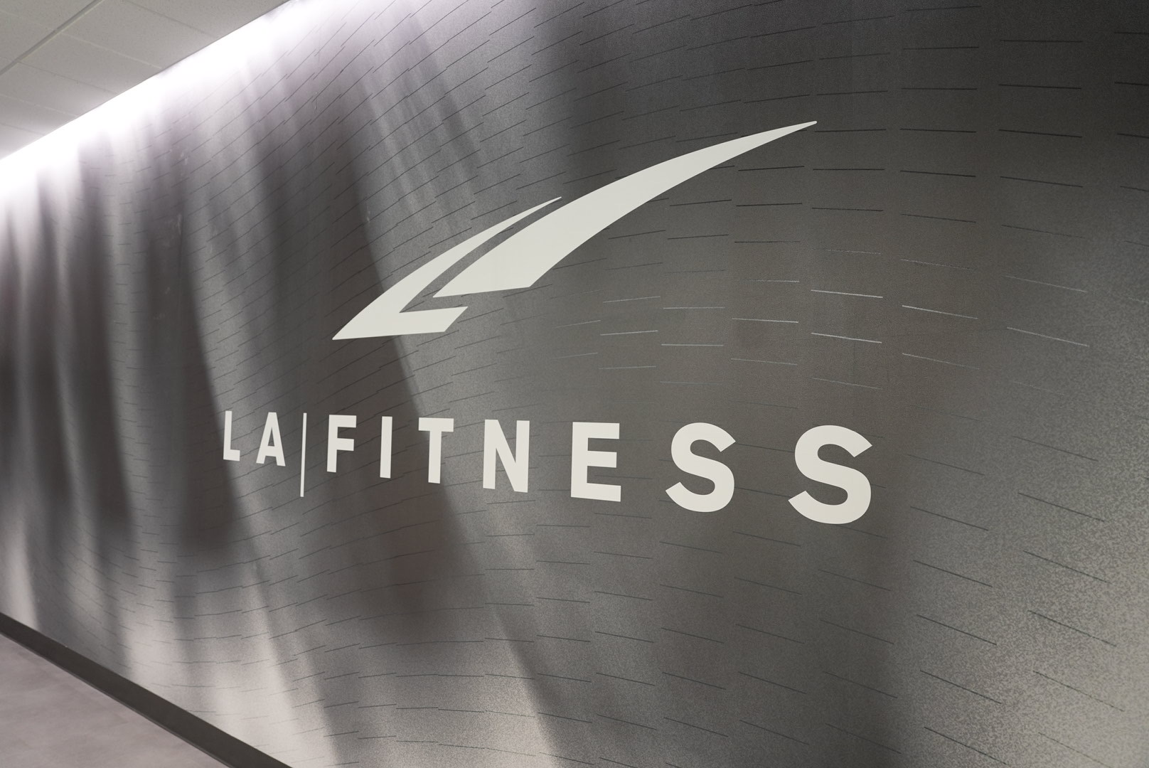 Branded logo wall detailed and polished
