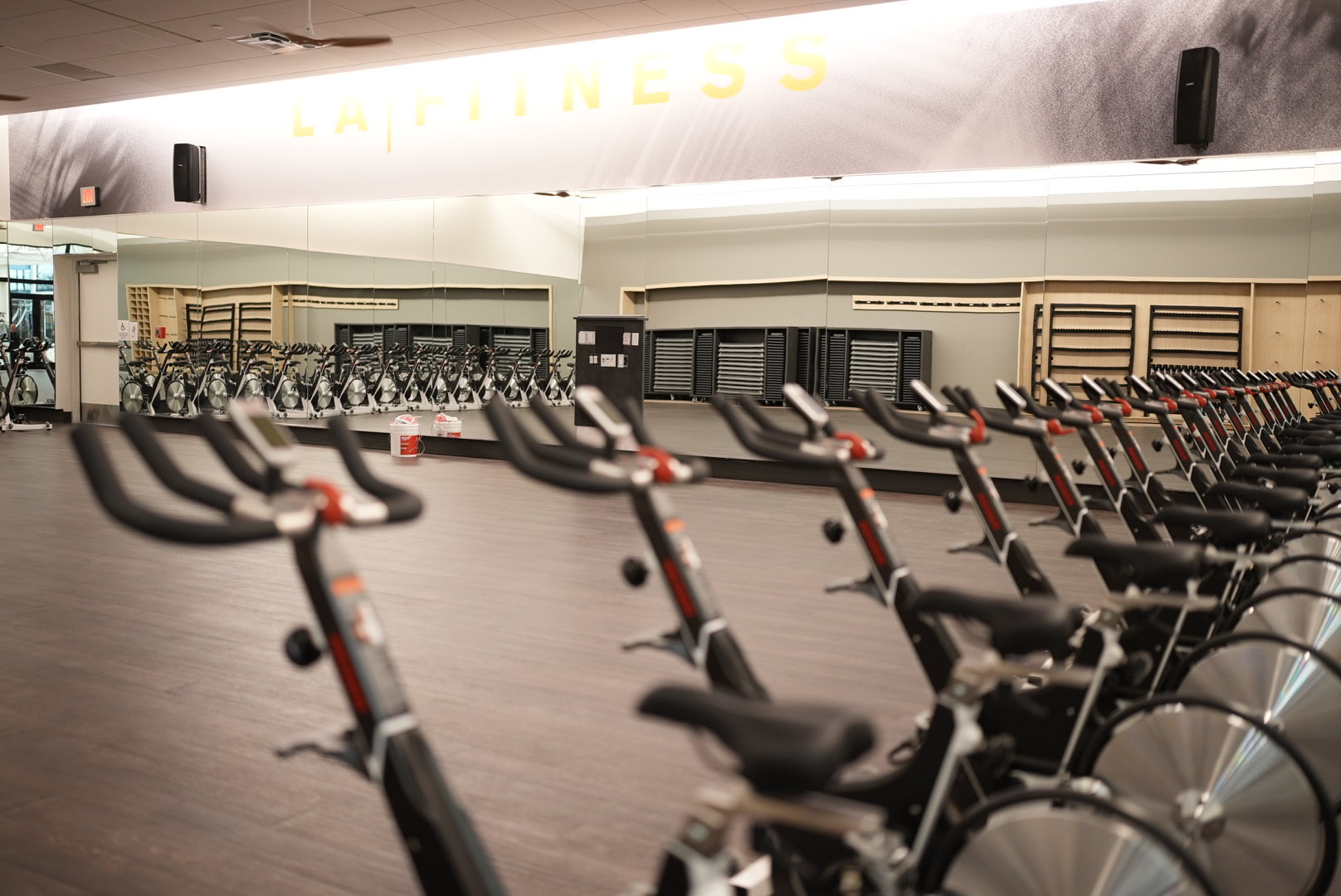 Cycle studio detailed and staged with bikes